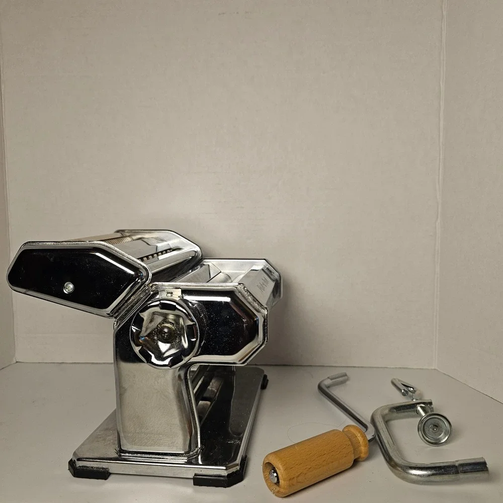 Vintage Imperia Past-a-fast Noodle Making Machine I.P.S. Torino Italy Manual